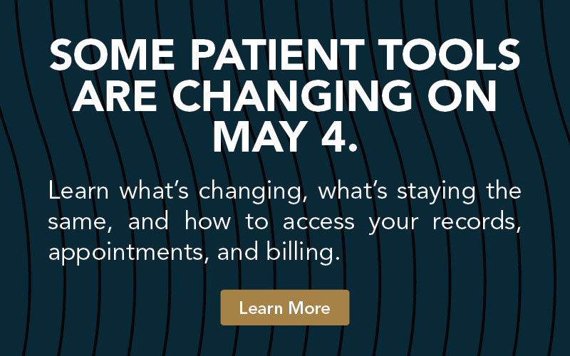 Some Patient Tools Are Changing